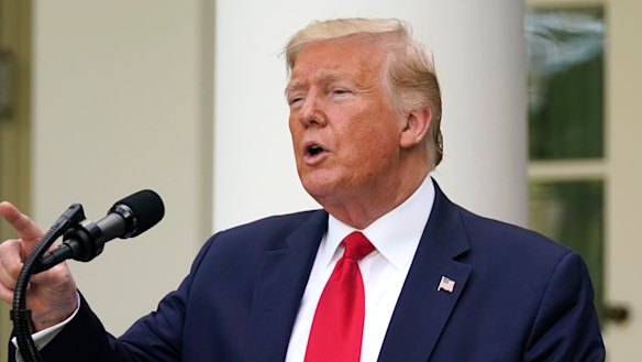 US President Donald Trump.