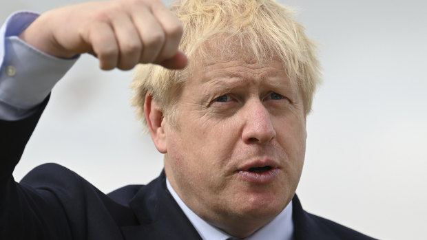 Britain's Prime Minister Boris Johnson.