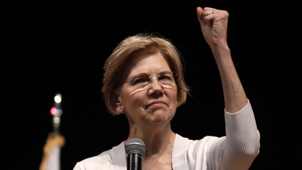 "Single biggest risk for markets": Democratic presidential candidate Elizabeth Warren is making some investors jittery.