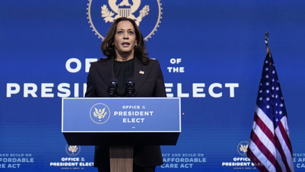 Vice President-elect Kamala Harris speaks - but will Biden be listening?