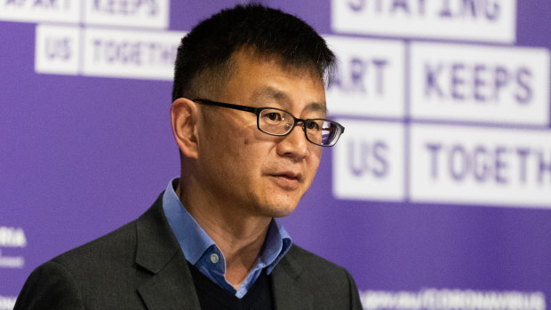 Deputy Chief Health Officer Professor Allen Cheng.