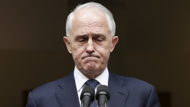 Prime Minister Malcolm Turnbull addresses the media on Thursday.

