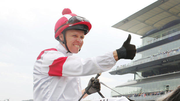 Leading jockey Kerrin McEvoy.