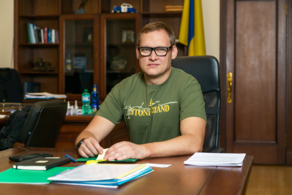 Andrii Smyrnov, deputy chief of staff to Ukraine’s president, is leading the push to create a special international tribunal to investigate Russia’s invasion of his country.