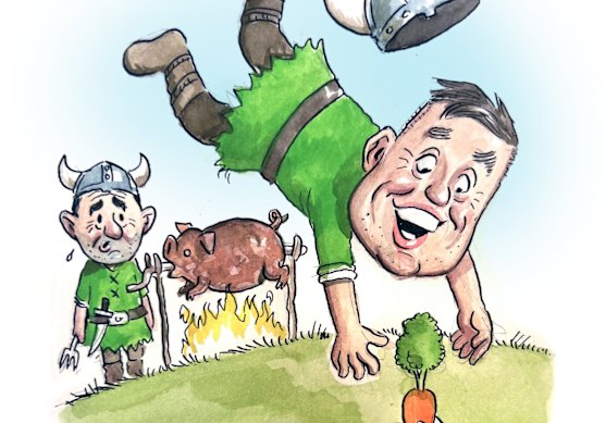 Jack Wighton jumped from Canberra to the Rabbitohs’ carrot.