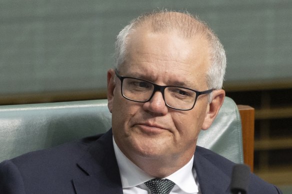 Former prime minister Scott Morrison will face a censure motion in parliament tomorrow.