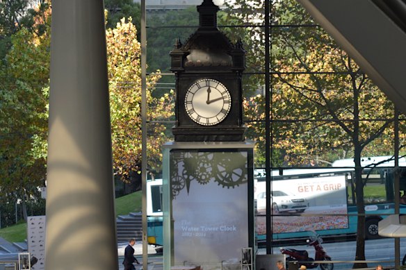 Where would you find this historic clock?
