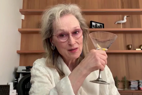 Meryl Streep sang in Take Me to the World: A Sondheim 90th Birthday Celebration.