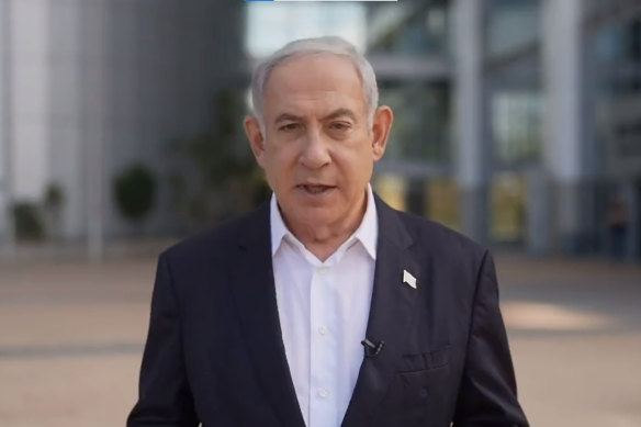 Israeli Prime Minister Benjamin Netanyahu.