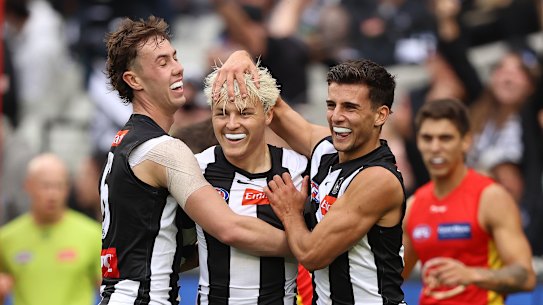 Jack Ginnivan kicked a contender for goal of the year.