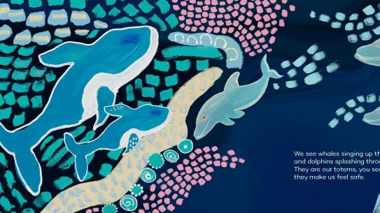 Melissa Greenwood celebrates the wonders of the ocean in Giinagay Gaagal.