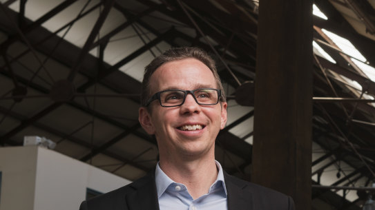 SpeeDx CEO Colin Denver. 