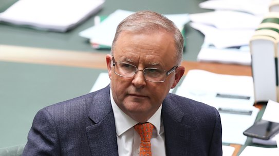 Opposition Leader Anthony Albanese has struggled to get attention.