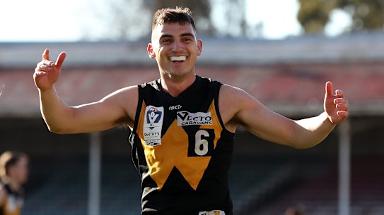 Shaun Mannagh was best on ground in the VFL grand final.