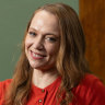 Olivia Ansell in Darlinghurst Courthouse, which will be the venue for a new play as part of Sydney Festival.