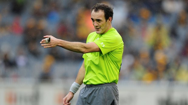 Former AFL umpire Troy Pannelll in 2012.