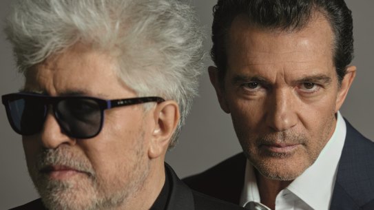 Pedro Almodovar and Antonio Banderas have worked together since the 1980s. 