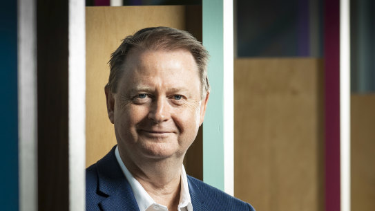 REA Group CEO Owen Wilson. 