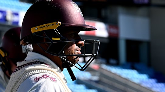 Star Queensland and Australia opener Usman Khawaja.