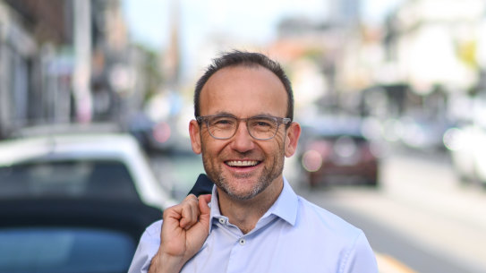 Greens leader Adam Bandt is trying to broaden the party’s appeal.