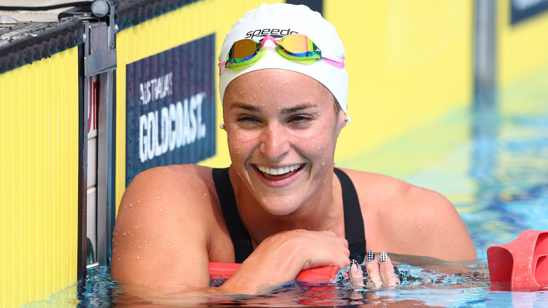 McKeown just smashed another Australian record, but she won’t swim the race in Paris