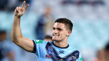 State Of Origin 2020 Ivan Cleary S Joy For Nsw Blues Halfback Nathan Cleary