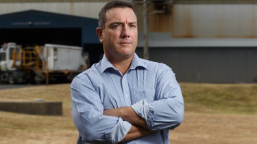 Tomago Aluminium CEO Matt Howell warns of a "power crisis" in the state.