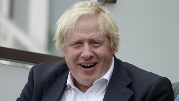 Britain's former Foreign Secretary Boris Johnson has made another thinly disguised pitch for the Conservative Party top job.