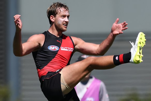 Darcy Parish starred for Essendon against Richmond.