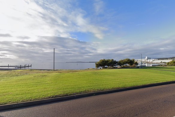 The placid view we enjoyed of the Esperance foreshore was a world away from the subjects of our conversation.