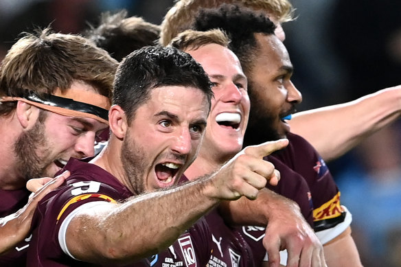 Ben Hunt was a star for Queensland as the Maroons avoided a clean sweep.