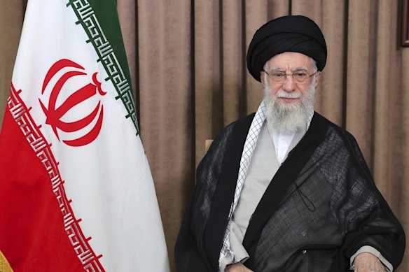Supreme Leader Ayatollah Ali Khamenei in a televised speech, after Israel attacked Iran.