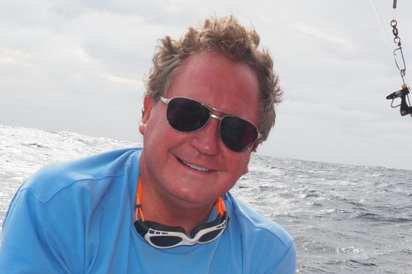 Andrew Forrest has been gathering evidence on fish stock and plastic pollution