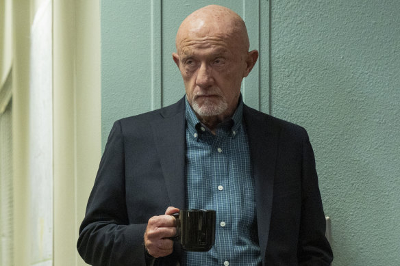 Breaking Bad's Mike Ehrmantraut is also never far away in Better Call Saul.