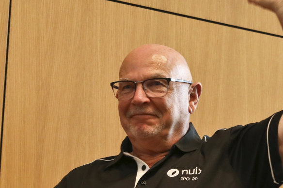 Nuix CEO Rod Vawdrey led the company to a high-profile IPO in December.