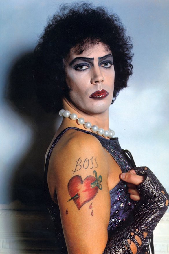 The late Tim Curry, in his celebrated lead role in the Rocky Horror Picture Show, inspired a generation to time warp.