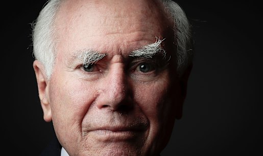 A big fan of "mateship": Former prime minister John Howard.