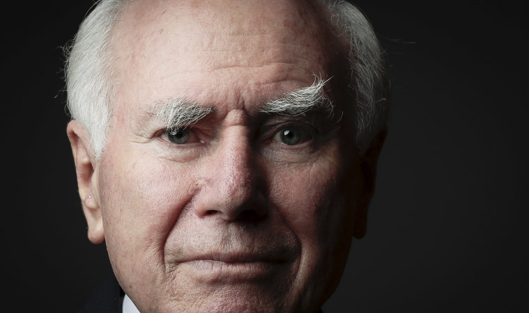 When it comes to eyebrows, you never want to go the full John Howard