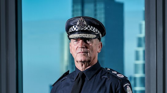 Chief Commissioner Mike Bush.