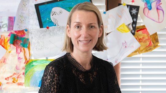 Dr Rebekah Hoffman at her practice in Sydney. 