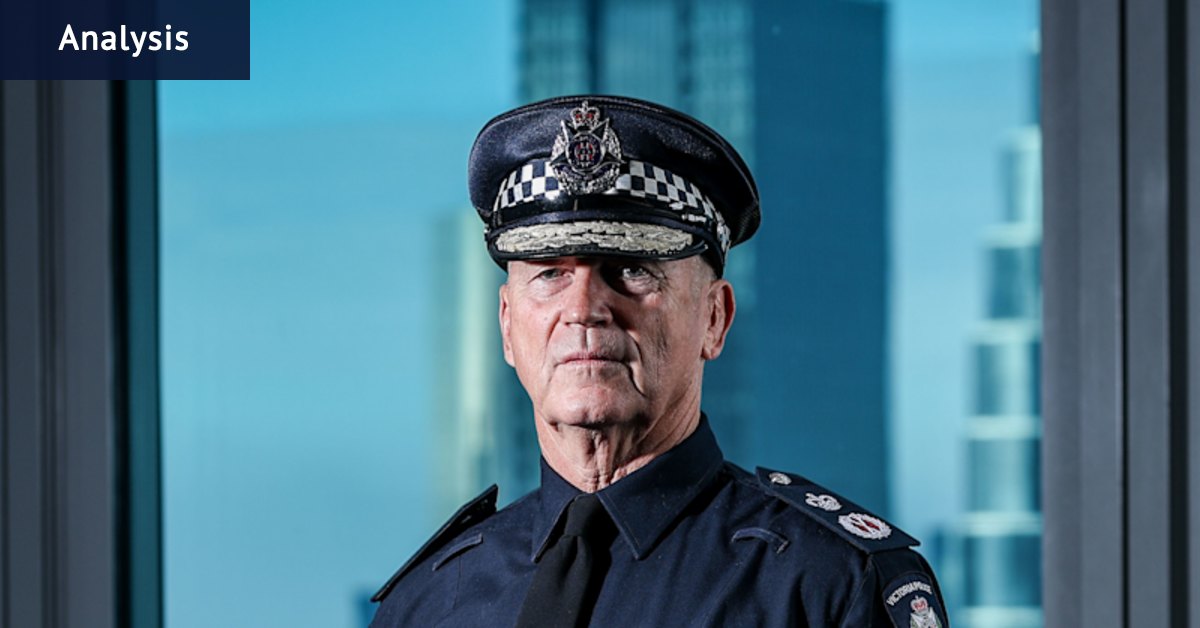 Free from political piranhas: Why Victoria’s top cop is pushing lines others couldn’t