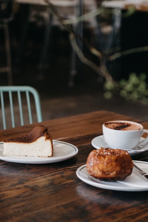 Coffee and cake.