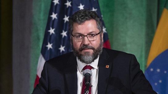 Ernesto Araujo, Brazil's foreign minister.