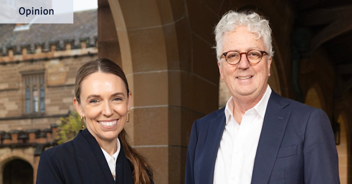 Jacinda Ardern will make a perfect Sydney Uni professor. You don’t need ...