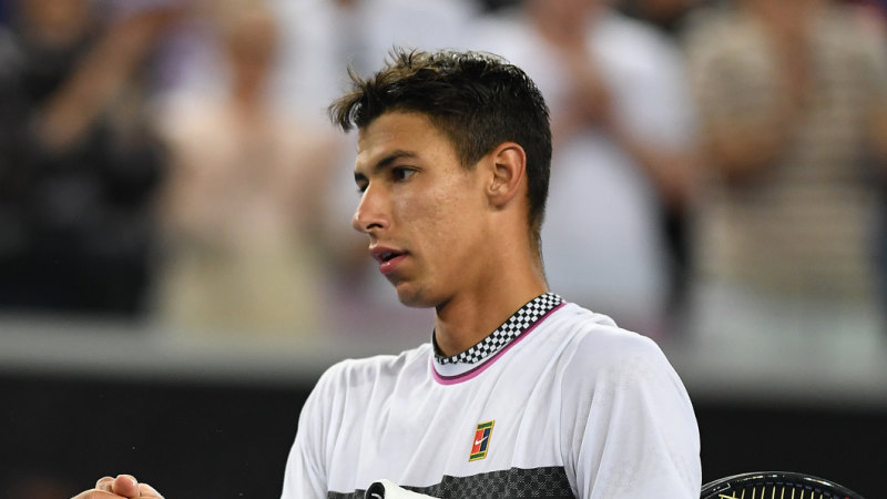 Australian Open 2019: Bright prospect Alexei Popyrin falls ...