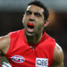 ‘A legend in our eyes’: Goodes’ Swans ties will live forever despite AFL rift