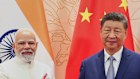 Indian Prime Minister Narendra Modi and Chinese President Xi Jinping before their meeting on the sidelines of the Shanghai Cooperation Organisation (SCO) summit in China.