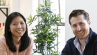 Audrey Khaing-Jones and husband Dean Jones founded dress rental company GlamCorner seven years ago. 