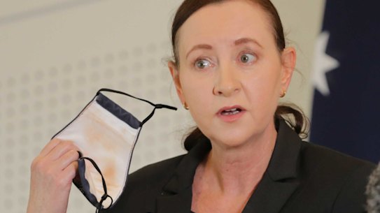 Queensland Health Minister Yvette D’Ath says the state is on track to meet its vaccination benchmarks.