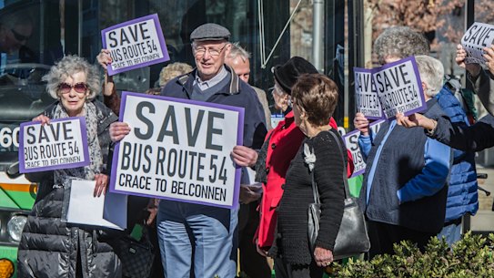 'Insulting': bus route changes hit elderly, defence personnel